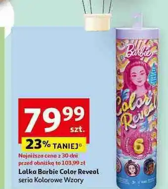 Auchan Lalka color reveal Mattel oferta