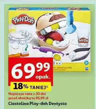 Auchan Ciastolina dentysta Play-Doh oferta