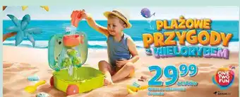 Auchan Walizka z akcesoriami do piasku One Two Fun oferta