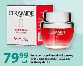 Auchan Krem pod oczy Farmstay Ceramide oferta