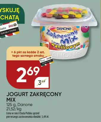 Chata Polska JOGURT ZAKRĘCONY MIX 125 g oferta