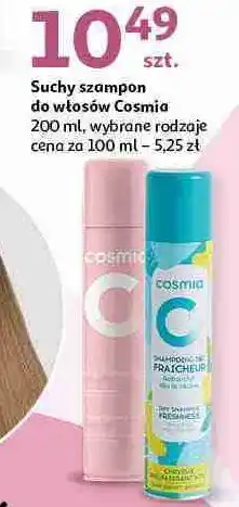 Auchan Szampon do włosów freshness Cosmia oferta