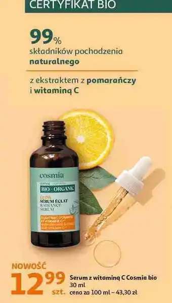 Auchan Serum z witaminą c Cosmia oferta