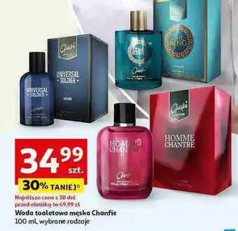 Auchan Woda toaletowa Chanfie The King oferta