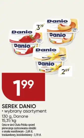 Chata Polska SEREK DANIO 130 g oferta