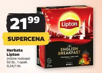 Netto Herbata Lipton 92 tb. oferta