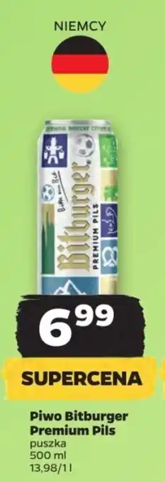 Netto Piwo Bitburger Premium Pils 500 ml oferta