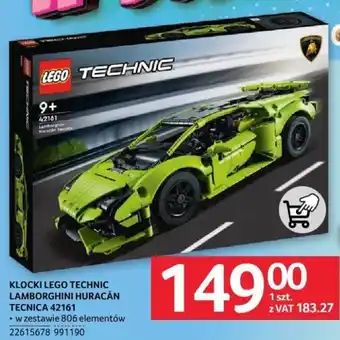 Selgros KLOCKI LEGO TECHNIC LAMBORGHINI HURACÁN TECNICA 42161 oferta