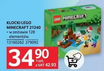 Selgros KLOCKI LEGO MINECRAFT 21240 oferta