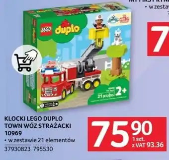 Selgros KLOCKI LEGO DUPLO TOWN WÓZ STRAŻACKI 10969 oferta