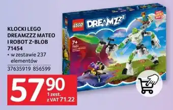 Selgros KLOCKI LEGO DREAMZZZ MATEO I ROBOT Z-BLOB 71454 oferta