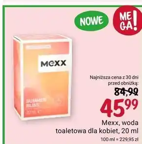 Rossmann Woda toaletowa dla kobiet Mexx oferta