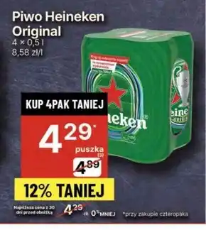 Delikatesy Centrum Heineken Piwo jasne 500 ml oferta
