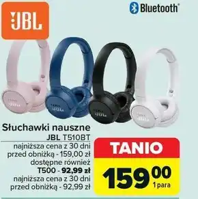 Carrefour Słuchawki bluetooth JBL oferta