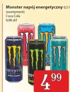 Społem Napój energetyczny Monster oferta