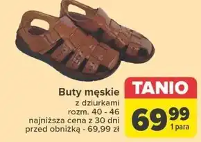 Carrefour Buty męskie oferta