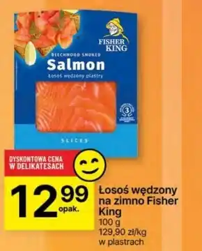 Delikatesy Centrum Łosoś w plastrach Fisher King oferta