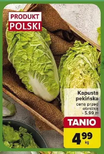 Carrefour Market Kapusta pekińska polska oferta