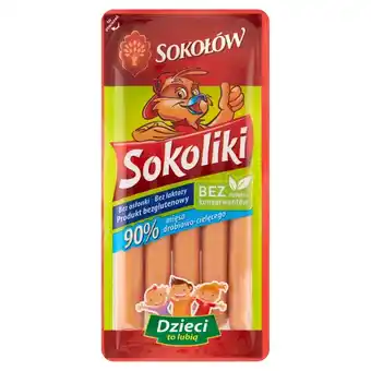 Lewiatan Sokołów Sokoliki Produkt drobiowy z cielęciną 140 g oferta