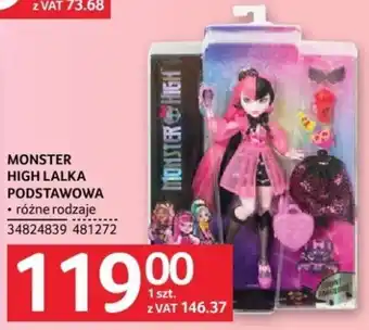 Selgros MONSTER HIGH LALKA PODSTAWOWA oferta