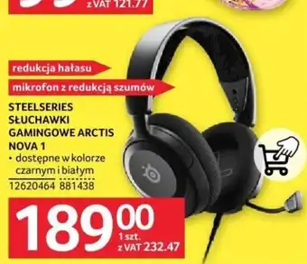 Selgros STEELSERIES SŁUCHAWKI GAMINGOWE ARCTIS NOVA 1 oferta