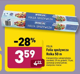 ALDI Folia spożywcza 50 m 1 SZT oferta