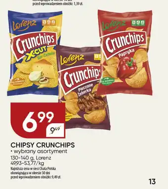 Chata Polska CHIPSY CRUNCHIPS 130-140 g oferta