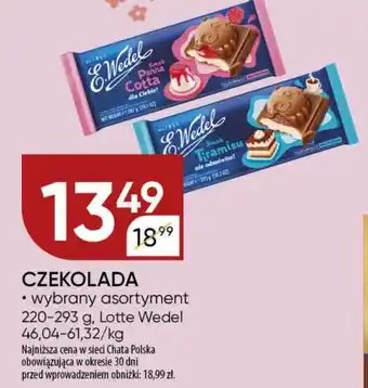 Chata Polska CZEKOLADA 220-293 g oferta