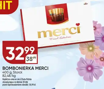 Chata Polska BOMBONIERKA MERCI 400 g oferta