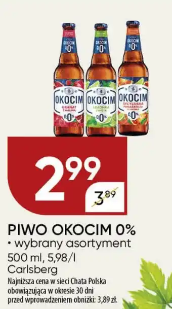 Chata Polska PIWO OKOCIM 0% 500 ml oferta