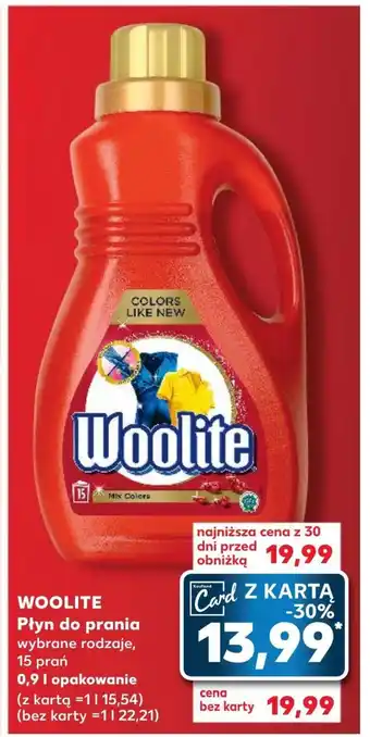 Kaufland Płyn do prania Woolite oferta