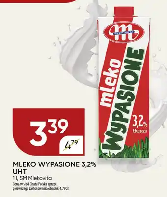 Chata Polska MLEKO WYPASIONE 3,2% UHT 1 l oferta