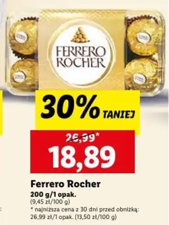 Lidl Ferrero Rocher 200 g/1 opak. oferta
