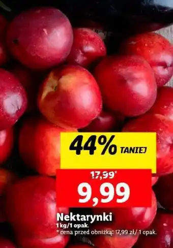 Lidl Nektarynki 1 kg/1 opak. oferta