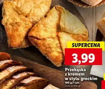 Lidl Przekąska z kremem w stylu greckim 180 g oferta