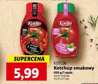 Lidl Ketchup smakowy 450 g oferta