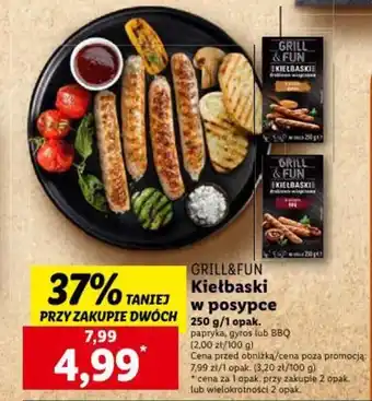 Lidl Kiełbaski w posypce 250 g oferta
