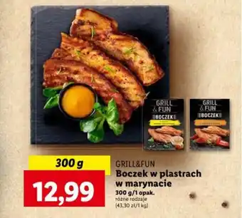 Lidl Boczek w plastrach w marynacie 300 g/1 opak. oferta