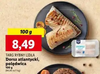 Lidl Dorsz atlantycki, polędwica 100 g oferta
