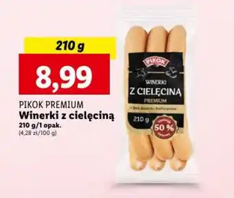 Lidl Winerki z cielęciną 210 g/1 opak. oferta