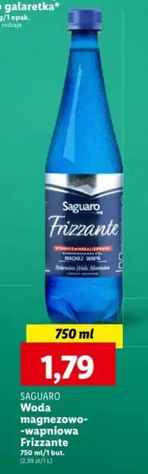 Lidl Woda magnezowo -wapniowa Frizzante 750 ml oferta