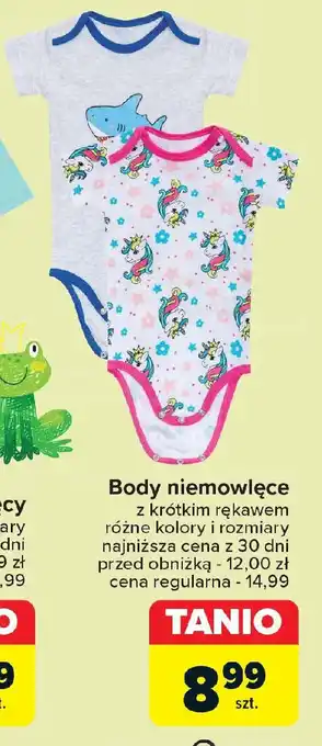Carrefour Body niemowlęce oferta