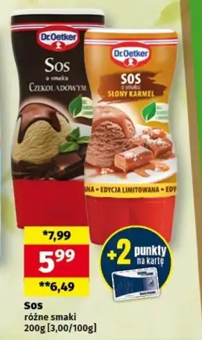 Społem Dr. Oetker Sos słony karmel 200 g oferta