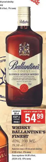 Biedronka Whisky Ballantine's Finest oferta