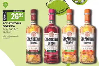 Biedronka Wódka 28% Żołądkowa Malina&Mięta oferta