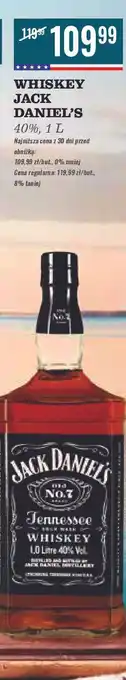 Biedronka Whiskey Jack Daniel's Tennessee oferta