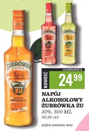Biedronka Wódka Żubrówka Pomarańcza oferta