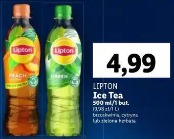 Lidl Lipton Ice Tea Green 500ML oferta