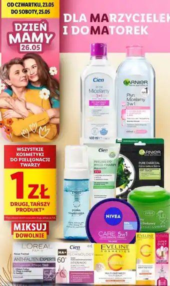Lidl Płyn micelarny do skóry wrażliwej Garnier Skin Naturals oferta