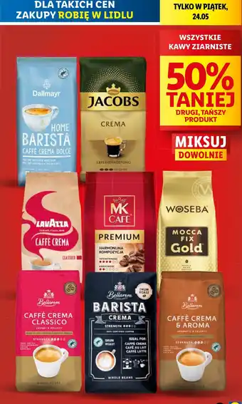 Lidl Kawa Bellarom Caffe Crema & Aroma oferta